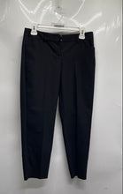 Load image into Gallery viewer, Express Womens Editor Black Flat Front Pockets Straight Leg Dress Pants Size 2S
