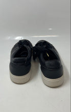 Load image into Gallery viewer, Adidas Womens Sleek Black Leather Lace-Up Low Top Sneakers Shoes Size 7
