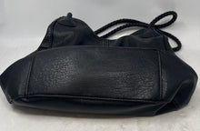 Load image into Gallery viewer, Antik Kraft Womens Black Leather Snap Inner Pockets Shoulder Bag
