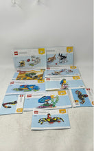 Load image into Gallery viewer, Lot Of 11 Pcs Assorted Lego Creator 3 In 1 Mixed Instruction Manuals For Age 3+

