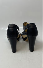 Load image into Gallery viewer, Michael Kors Womens Berkley Black Open Toe Platform Sandals Size 6.5M
