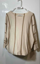 Load image into Gallery viewer, Vila Milano Womens Beige Round Neck Long Sleeve Pullover Sweater Size Large
