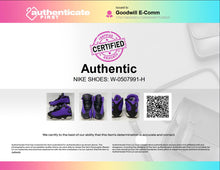 Load image into Gallery viewer, Authentic Nike Kids Jordan 13 Retro Purple Black Sneaker Shoes Size 1.5Y
