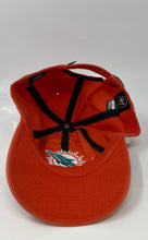 Load image into Gallery viewer, &#39;47 Mens Orange Miami Dolphins Clean Up Adjustable Strapback Hat Size OS
