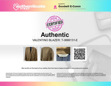 Load image into Gallery viewer, Authentic G. Valentino Mens Brown Long Sleeve 2-Button Blazer Size EUR 46R
