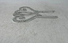 Load image into Gallery viewer, Celebrate It Occasions Interlocking Double Hearts Rhinestone Cake Topper w/ Box
