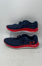 Load image into Gallery viewer, Under Armour Mens Flow Velociti Wind Navy Blue Red Sneaker Shoes Size 11.5
