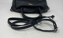 Load image into Gallery viewer, Xoxo Womens Black Leather Double Handles Detachable Strap Satchel Bag
