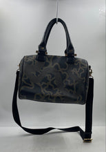 Load image into Gallery viewer, Authentic Tous Womens Black Dark Green Detachable Strap Satchel Purse Damaged
