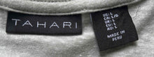 Load image into Gallery viewer, Tahari Womens Green Star Print Sleeveless V-Neck Pullover Tank Top Size Large

