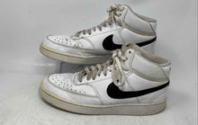 Load image into Gallery viewer, Nike Mens Court Vision Mid CD5466-101 White Black Lace-Up Sneakers Shoes Sz 9.5
