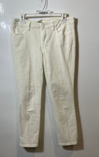 Load image into Gallery viewer, Tory Burch Mens Ivory Flat Front Stretch Pockets Straight Leg Chino Pants Sz 28

