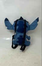 Load image into Gallery viewer, Disney Kids Blue Lilo And Stitch Adjustable Strap Zipper Plush Backpack
