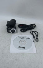 Load image into Gallery viewer, Global Model DV-136ZB-128 Black 3.1MP 4x Zoom Digital Video Camera Not Tested
