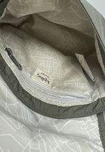 Load image into Gallery viewer, Kipling Womens Gray Inner Pocket Adjustable Strap Zipper Crossbody Bag
