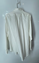 Load image into Gallery viewer, Ralph Lauren Mens White Long Sleeve Collared Non-Iron Dress Shirt Size 17 1/2
