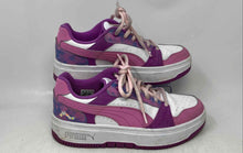 Load image into Gallery viewer, Puma Womens Squishmallows Rebound Femme Purple Pink White Sneakers Shoes Size 11

