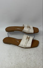 Load image into Gallery viewer, Tommy Hilfiger Womens White Leather Open Toe Slip-On Slide Sandal Size 7.5M
