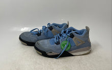 Load image into Gallery viewer, Nike Kids Air Jordan 4 Retro BQ7669-400 Blue Lace-Up Sneaker Shoes Size 3Y
