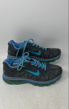 Load image into Gallery viewer, Nike Womens Air Max+ 2011 429890-043 Blue And Gray Running Shoes Size 8.5
