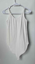 Load image into Gallery viewer, Gap Womens White Sleeveless Scoop Neck Regular Fit One-Piece Bodysuit Size XS
