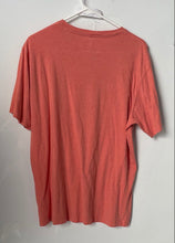 Load image into Gallery viewer, Psycho Bunny Mens Orange Cotton V-Neck Short Sleeve Pullover T-Shirt Size 6
