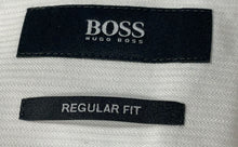 Load image into Gallery viewer, Hugo Boss Mens White Cotton Long Sleeve Collared Dress Shirt Size 16
