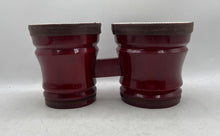 Load image into Gallery viewer, First Act Red Percussion Musical Instrument Beginner Double Bongos Drum Set
