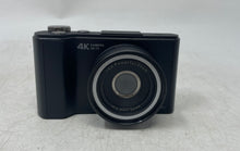 Load image into Gallery viewer, Black DMC-TSS 4K 16X Powerful Zoom Flip Screen Compact Digital Camera Not Tested
