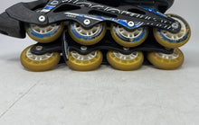 Load image into Gallery viewer, Bladerunner Unisex Kids Phoenix Black Blue Adjustable Inline Skates Size 1-4
