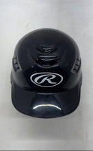 Load image into Gallery viewer, Rawlings Kids Coolflo Black Curved Brim Batting Baseball Helmet Size 6.1/4-6.7/8
