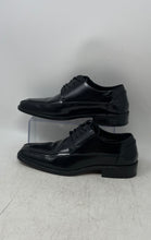 Load image into Gallery viewer, Giorgio Venturi Mens 6970 Black Leather Square Toe Oxford Dress Shoes Size 8
