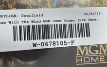 Load image into Gallery viewer, Gone With The Wind MGM Home Video VHS Tape Pre-Owned No Grade
