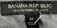 Load image into Gallery viewer, Banana Republic Mens Gray Long Sleeve Collared Button-Up Shirt Size Medium
