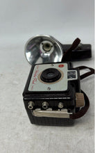 Load image into Gallery viewer, Vintage Kodak Brownie Holiday Roll Film Camera With Case Not Tested
