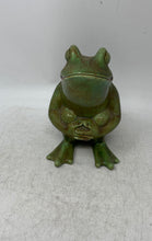 Load image into Gallery viewer, Engraved Green Home Decorative Collectible Frog Figurine

