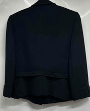 Load image into Gallery viewer, Tahari Womens Black Gold Long Sleeve Collared Three-Button Blazer Size 4
