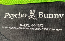 Load image into Gallery viewer, Psycho Bunny Boys Black Cotton Round Neck Short Sleeve Pullover T-Shirt Sz 14-16
