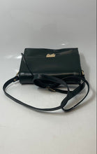 Load image into Gallery viewer, Ashwood Womens Green Genuine Leather Bottom Stud Adjustable Strap Crossbody Bag
