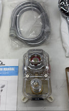 Load image into Gallery viewer, Suncleanse Shower Chrome Wall Mounted Handheld Rain Head Hose Valve Faucet Set
