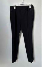 Load image into Gallery viewer, Tommy Hilfiger Womens Black Flat Front Pockets Straight Leg Dress Pants Size 2
