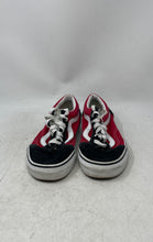 Load image into Gallery viewer, Vans Unisex Off The Wall Old Skool 500714 Red Black Sneaker Shoes Size M6 W7.5
