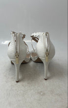 Load image into Gallery viewer, Kelly &amp; Katie Womens Litton White High Heel Platform Strappy Sandals Size 8M
