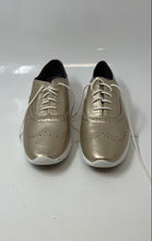 Load image into Gallery viewer, Cole Haan Womens Zerogrand Gold-Tone Leather Lace-Up Wingtip Oxford Shoes Sz 7 B
