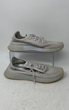 Load image into Gallery viewer, Adidas Womens Deerupt B41726 Gray Low Top Lace-Up Running Shoes Size 8
