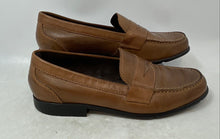 Load image into Gallery viewer, Rockport Mens Classic Brown Leather Slip-On Penny Loafer Shoes Size 11M
