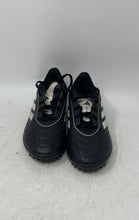 Load image into Gallery viewer, Adidas Boys Goletto IX IH0101 Black White Lace-Up Soccer Cleats Size 3.5
