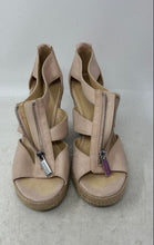 Load image into Gallery viewer, Michael Kors Womens Damita Beige Wedge Heel Espadrille Sandals Size 5 M
