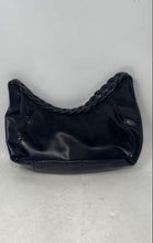 Load image into Gallery viewer, Kenneth Cole Reaction Womens Black Leather Braided Shoulder Strap Hobo Bag
