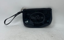 Load image into Gallery viewer, Coach Womens Dark Green Inner Pockets Detachable Strap Wristlet Wallet
